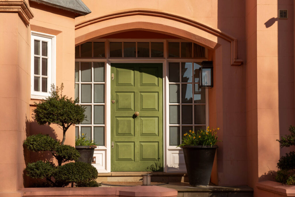 wooden door
