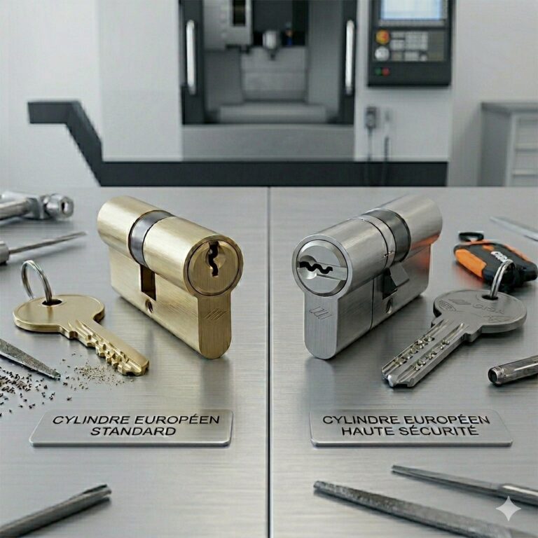 Cylindre européen standard vs haute sécurité le guide pour protéger votre porte