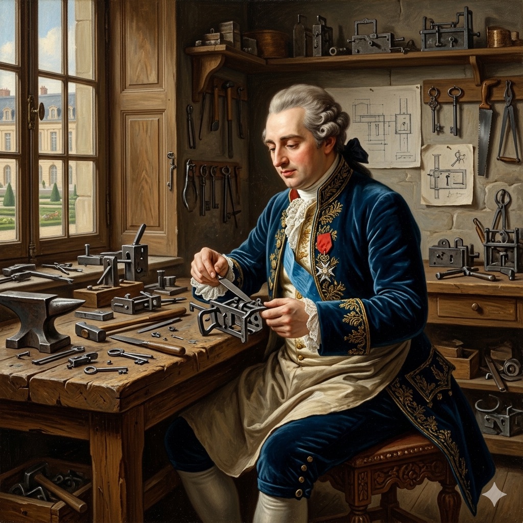 Louis XVI, le Roi Serrurier l'histoire secrète d'une passion royale