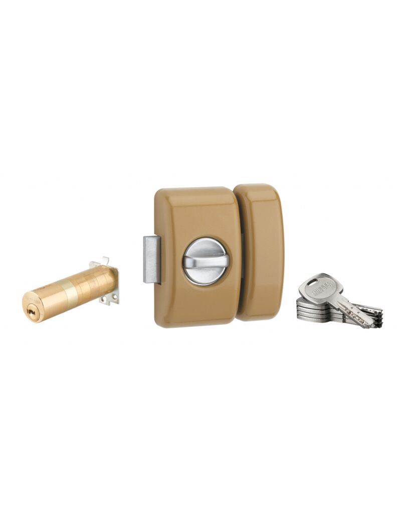 Thirard Transit 2 universal lever with button, cylinder and keys
